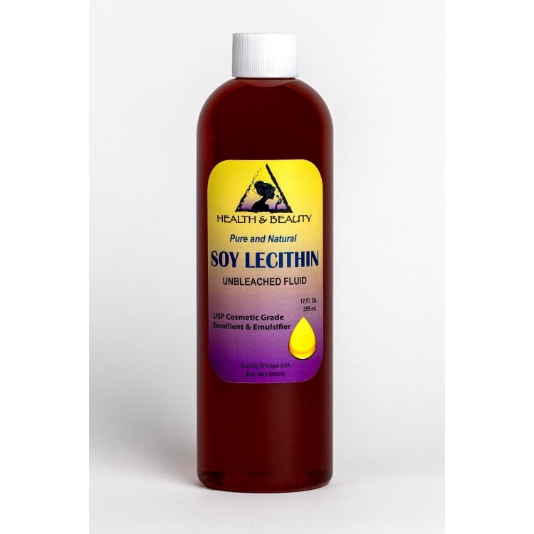 LECITHIN SOY UNBLEACHED FLUID LIQUID EMULSIFIER STABILIZER EMOLLIENT