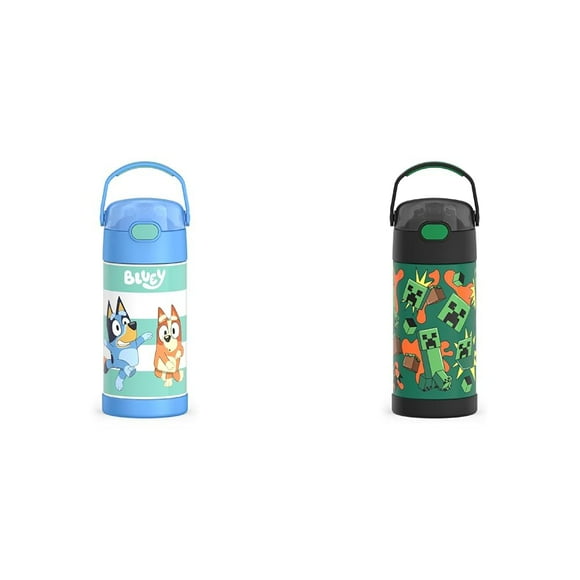 Botellas de agua aislantes THERMOS FUNTAINER 350 ml Bluey Minecraft
