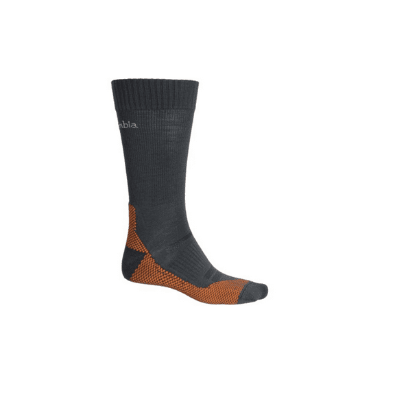 Columbia Unisex Hiking LightWeight Merino Crew Socks, 1 Pair Small