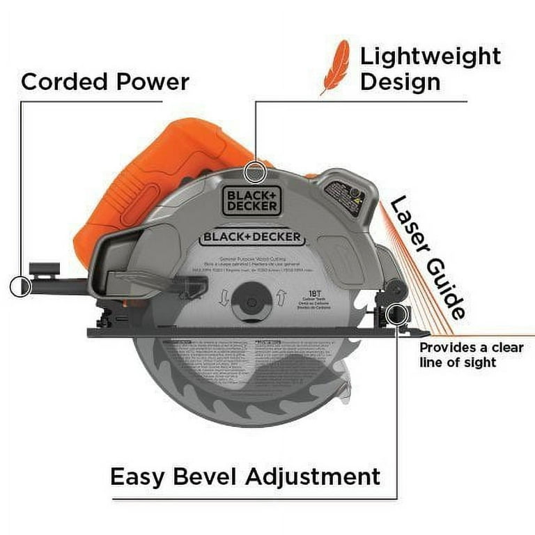 Black & Decker BDECS300C Circular Saw Review – Powertoolbuzz