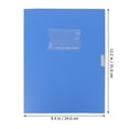 thumbnail image 4 of 5 Pcs Boîtes de Rangement en Plastique Pliables Boîtes de Rangement pour Documents Boîtes de Rangement Pliables, 4 of 8