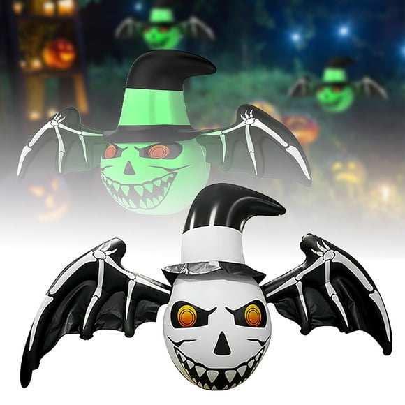 Halloween Inflatable Outdoor Decoration Halloween Toy PVC Luminous Pumpkin LED Model for Garden Party Decoration