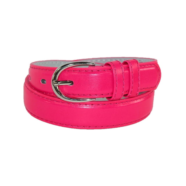 CTM® Ceinture Habillée de Base en Cuir pour Enfant 1 Pouce (Lot de 2)