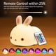 thumbnail image 2 of Luz Nocturna Bebé, Lámpara de Noche, Luz Nocturna Infantil Recargable, Luz Nocturna Bebé Miffy Conejo, Luz Nocturna Led Eléctrica para Niñas Niños Adultos, Lámpara Táctil, Lámpara de Silicona 7, 2 of 5