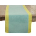 thumbnail image 1 of Saro Lifestyle 5217.SE1672B Coureur de Table de Bande Multicolore de 16 x 72 Po&44; Vert de Mer, 1 of 1