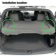 thumbnail image 4 of 2pcs For Ford Focus 3 Mk3 Hatchback 2012 - 2018 Interior Rear Parcel Shelf String Inner Tonneau Cover Strap Cord Bm51a46538aa-In stock, 4 of 5