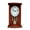 Red, variant on Vintage Mantel Clock Table Clock Battery-Operated, European Silent Home Decor Without Ticking For Living Room Kitchen Or Office
