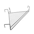 thumbnail image 4 of Tnarru Cubicle Hanging Basket for Office Plant Railing Shelf for Porch Fence Garden Triangle Black, 4 of 8