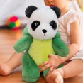 thumbnail image 3 of Panda Plush Toy, Huggable Cartoon Plush Doll, Portable Dinosaur Panda Toys, Flexible Animal Doll for Hugging, Accompany, Relaxing, 3 of 5