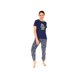 thumbnail image 1 of Set de Pijama Pantalón Peanuts Talla CH Azul, 1 of 4