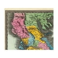 thumbnail image 4 of Historic Map - Greece - Colton 1856 - Vintage Wall Art, 4 of 4