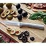 Rada Cutlery Peeling Paring Knife, Silver Handle, Pack of 6