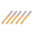 thumbnail image 4 of Milling Cutter,5PCS HSS End Mills CNC Milling Bits Milling Machine Tools Rapid Response, 4 of 14