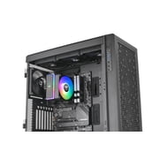 Thermaltake ASTRIA 200 ARGB CPU cooler, Compatible with latest Intel LGA 1700 and AMD AM5 CPU Single Tower 210W TDP cooling power CL-P119-AL12SW-A