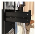 thumbnail image 3 of Guardarropa − Milán. Clóset Ropero, Clóset Móvil, Organizador Para Ropa, Ropero Armable, Mueble Armable para Ropa, Perchero, 2 Cajones (Negro), 3 of 8