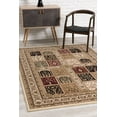 thumbnail image 2 of Rug Branch Traditional Moroccan Four Season Beige Red Indoor Area Rug - 4x6, 2 of 8