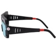 thumbnail image 2 of Gafas de seguridad de oscurecimiento automático de la oscilación de la energía solar Gafas Tomshoo Vidrios para soldar, 2 of 7