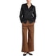 thumbnail image 2 of CAMISA DE OFICINA CHIC PARA MUJERES INSPIRADA EN V CON BOTONES DE MANGA LARGA BLUSA DE CHIFFON TALLA XL NEGRA, 2 of 6