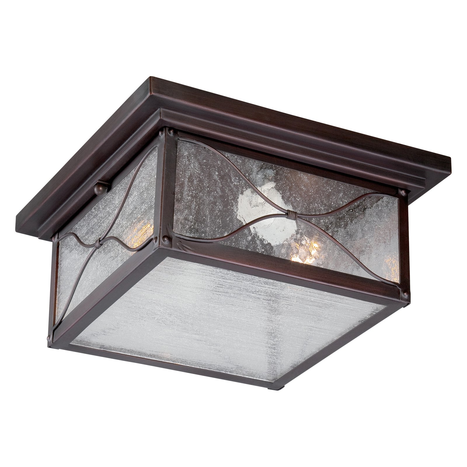 Nuvo Lighting 60 5616 Vega 2 Light Flush Mount Outdoor Ceiling