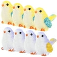 thumbnail image 1 of 8 unids adorable resina pájaro adorno decorativo escritorio adorno jardín decoración, 1 of 8