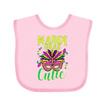 Inktastic Mardi Gras for Girls Girls Baby Bib