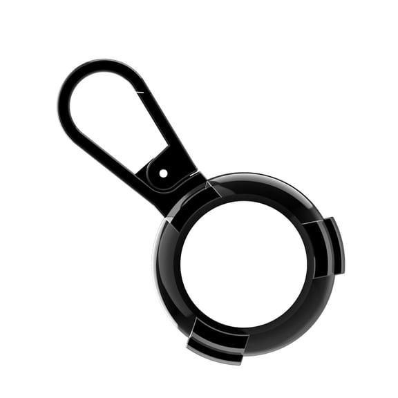 YOSADIER 1Pc Protective Cover Black Metal Case for Tracking Device with Hook