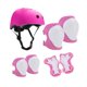 thumbnail image 3 of Conjunto de engranajes de protección de casco para bicicletas 7x para niños, almohadillas para el impacto del casco de skateboard, cómodas aletas de Rosa, 3 of 8