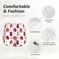 thumbnail image 4 of Gukieu Cartoon Hedgehogs Print Women's Sports Shorts with Drawstring Elastic Waistband for Running, Yoga, Fitness-Medium, 4 of 7