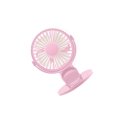 thumbnail image 4 of Cateissary Ventilador de mesa, miniventiladores portátiles de bajo ruido, rotación de 360 ​​grados, recargable por USB, refrigeración por aire para Electrodomésticos Rosa, 4 of 6