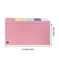 Office Organization Ruled Index Cards Flash Cards For Studying Colored Index Cards Study Cards