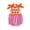 Pink-ufsE, variant on Vdoaml Baby Girl Halloween Outfit Newborn Spaghetti Straps Romper Infant Holiday Party Smocked Bodysuit Pink 6-12 Months
