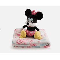 Minnie  Mouse Buddy Plush & Throw Blanket 50"x60" Child Toddler