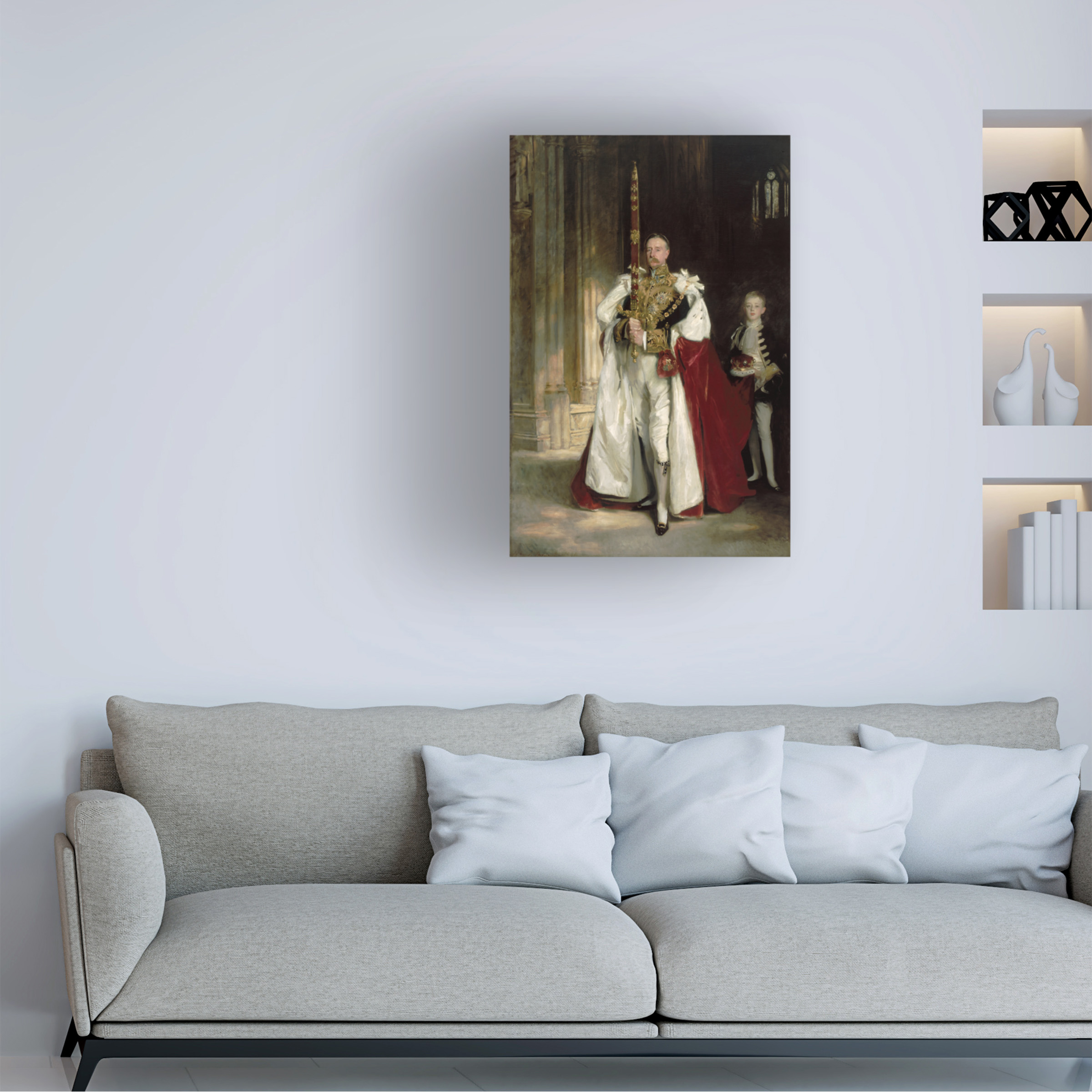 John Singer Sargent 'Sixth Marquess Of Londonderry' Canvas Art