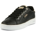 thumbnail image 6 of Guess Beckie Women's Low Top Lace Up Synthetic Sneakers In Black Size 6.5, 6 of 6