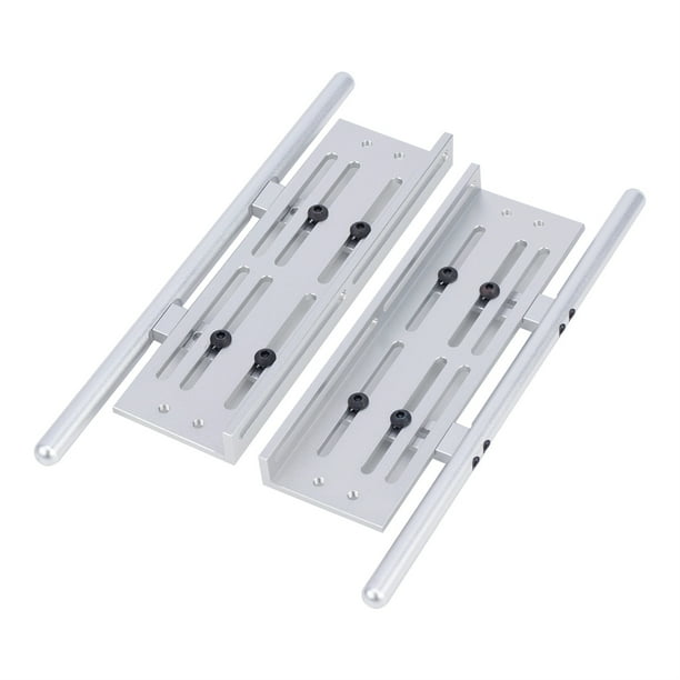 Parachoques delantero duradero de aleación de aluminio Vogacara RCGOFOLLOW para 1/10 Rc Axial SCX10 90046 D90 TRX4 TF2 Plata