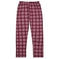 thumbnail image 2 of North 15 Ladies Plaid,Plush Fleece Pajama Pants with Drawstring Waist -L1305-Design1-S, 2 of 2