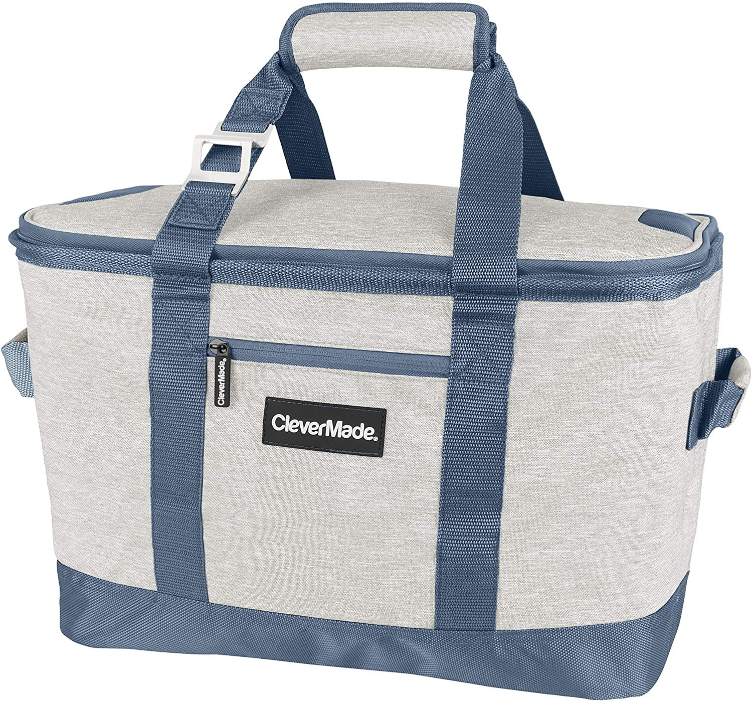 CleverMade Collapsible Cooler Bag Insulated Leakproof 50 Can Soft