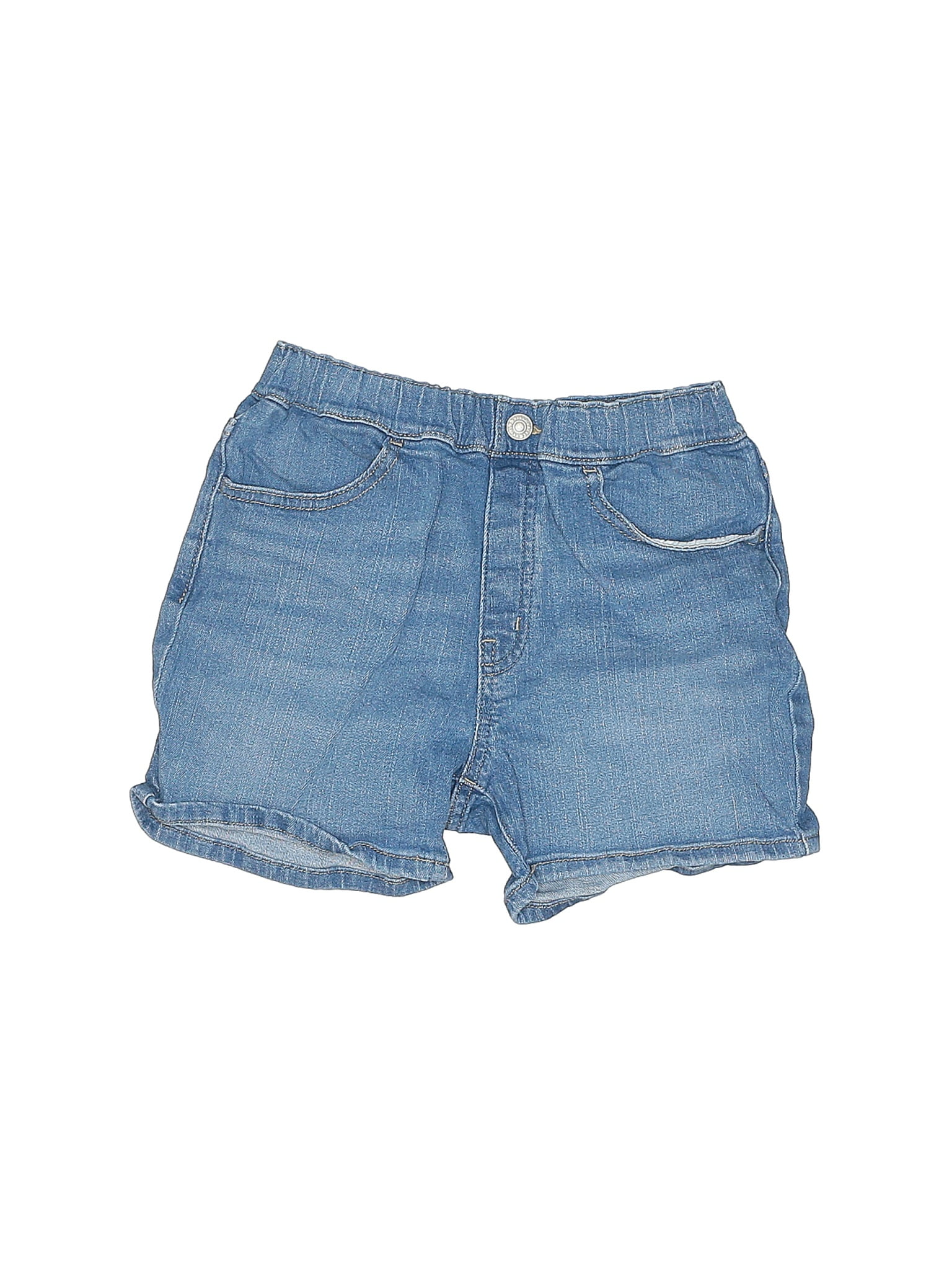 uniqlo denim shorts