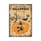 thumbnail image 1 of Bandera de jardín ABPHQTO Bienvenido a Halloween con Bruja Calabaza exterior 70x100 cm, 1 of 1