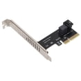 thumbnail image 2 of PCIE SFF Card, Thick Gold Plated Processing Lossless Transmission PCIE Expansion Card Convenient Practical  For Home For Win For Office PH49 Full Height Baffle, 2 of 8