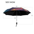 thumbnail image 3 of YAZAOO One-Touch Auto Open Close Rain Umbrella With Creative Artistic Cat with Moon Pattern, 3 of 7