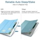 thumbnail image 4 of Autorización：2018/2017 iPad 9.7 5.ª/6.ª generación - Carcasa delgada y ligera con soporte y protector de espalda esmerilado translúcido compatible con iPad de 9,7 pulgadas 2018/2017 Auto Wake/Sleep Adepaton 2033180-4, 4 of 9