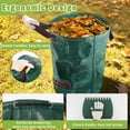 thumbnail image 5 of West Bay 56" Rake for Leaves, 25 Tines Heavy Duty Adjustable Metal Garden Rake Set with Leaf Scoops & Collector Bag, 3-in-1 Leaf Collection Tool for Yard Lawns, 5 of 8