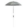 UUHYTG Adjustable Plant Sun Protection Umbrella, UV Resistant Shade Cover for Potted Plants, Garden Patio Use, Sturdy Alloy Pole & Polyester Canopy