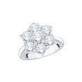 thumbnail image 1 of Diamond Fashion Ring in Sterling Silver (3 cttw) (I-Color, SI3/I1-Clarity) (Size-6), 1 of 2
