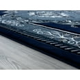thumbnail image 4 of United Weavers Drachma Patras Traditional Medallion Area Rug, Navy, 7'10" x 7'10", 4 of 5