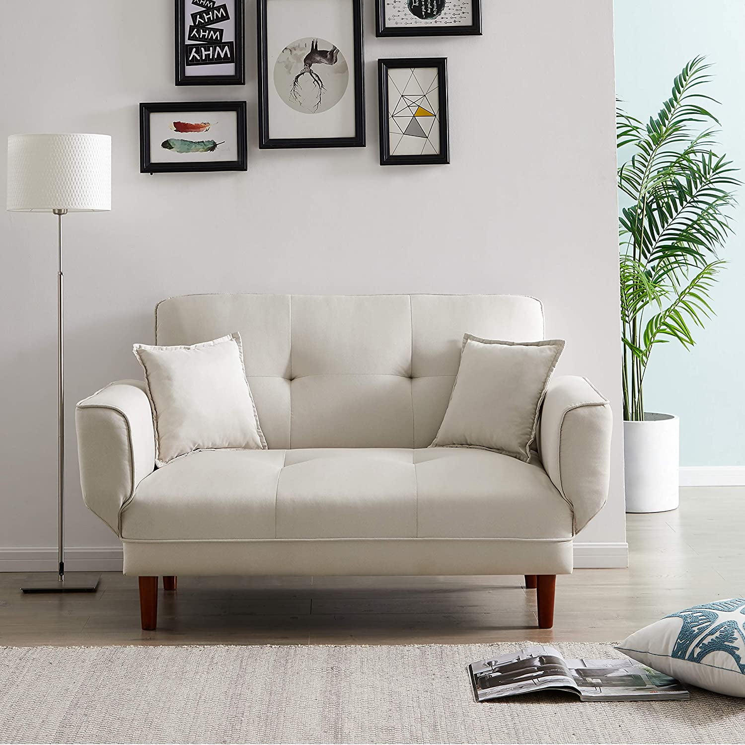 Futon Sofa Bed Couch Mattress Home Bedroom Dorm Apartment Convertible Furniture 