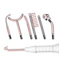 thumbnail image 3 of Kovo (Rayons Rouges avec Boîte) Ensemble de 7 Baguettes en Verre Haute Fréquence pour Soins du Visage et Traitement de l'Acné, 3 of 5