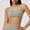 Gray, variant on FAHXNVB Womens Criss Cross Back Longline Sports Bras Spaghetti Straps Racerback Padded Yoga Workout Crop Tank Tops Wireless Training Bras