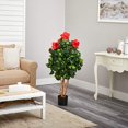 thumbnail image 3 of Nearly Natural Arbre Artificiel Hibiscus 4 Pieds, Vert, 3 of 5